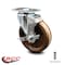 Service Caster 5 Inch High Temp Phenolic Wheel Swivel Top Plate Caster with Brake SCC SCC-20S514-PHSHT-TLB - alternate 3